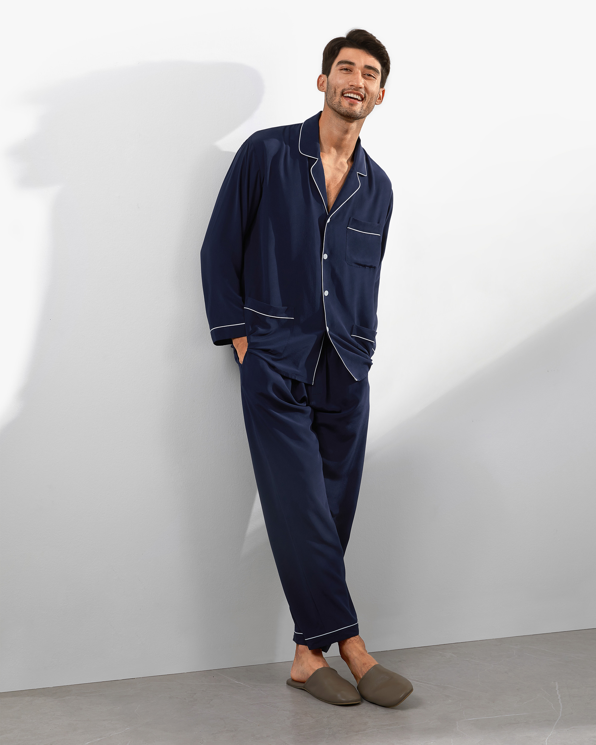 LILYSILK Ensemble De Pyjama En Soie 18 Momme Avec Col À Revers - LILYSILK - Modalova