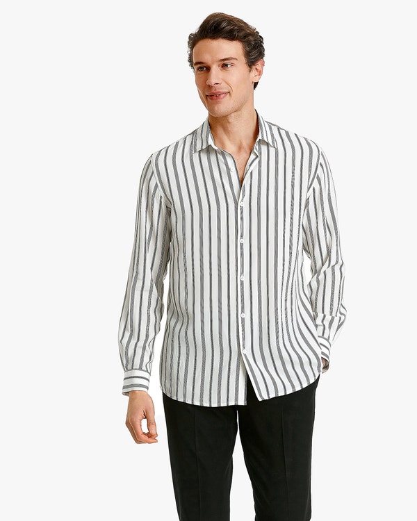 Classic stripes Printed Men Shirt