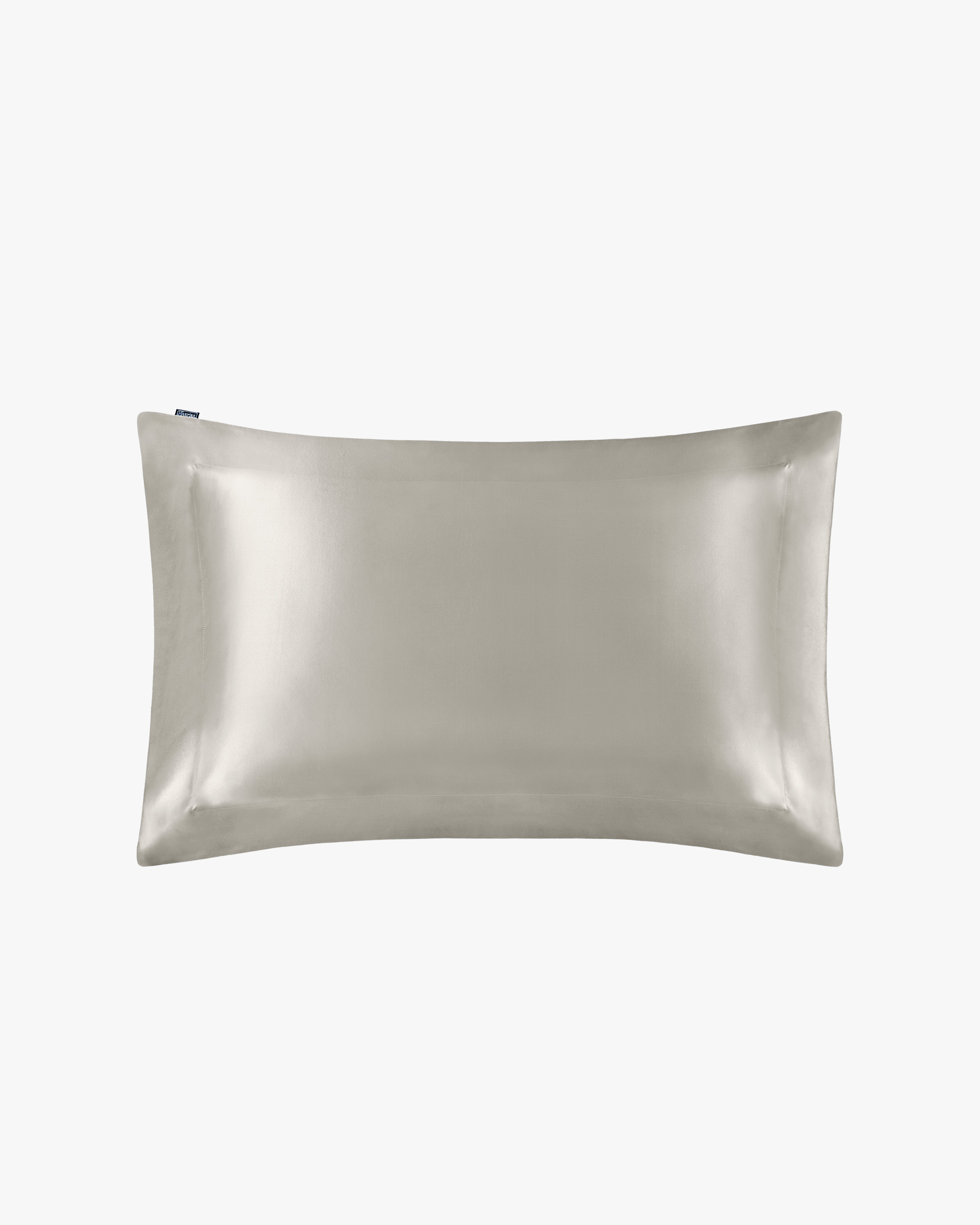 LILYSILK Seiden Kopfkissenbezug Silber Grau DE Maulbeerseide Ohne Verwendung Von Metallreißverschlüssen Weich Und Gemütlich 40X40Cm