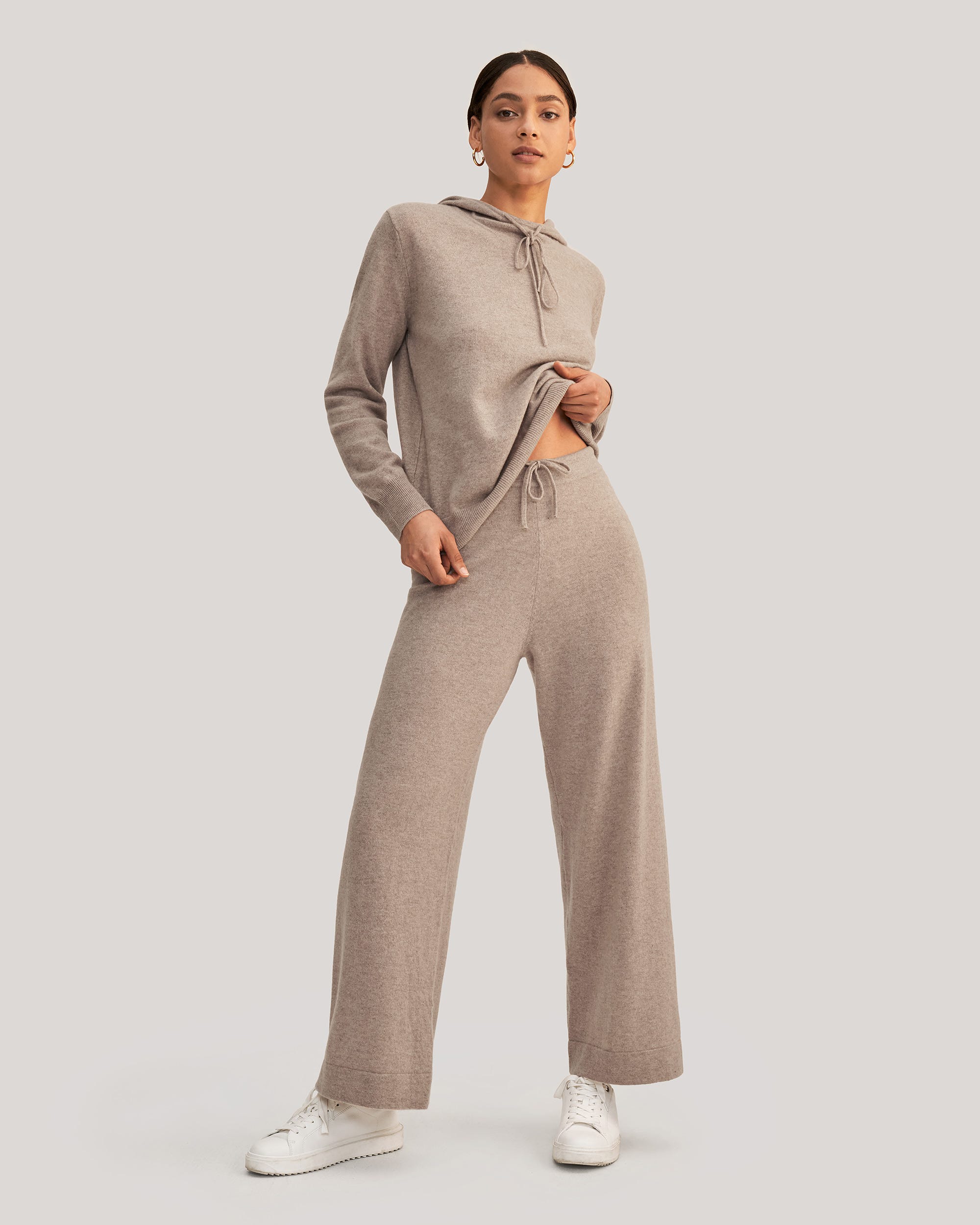 dkny cashmere blend pants