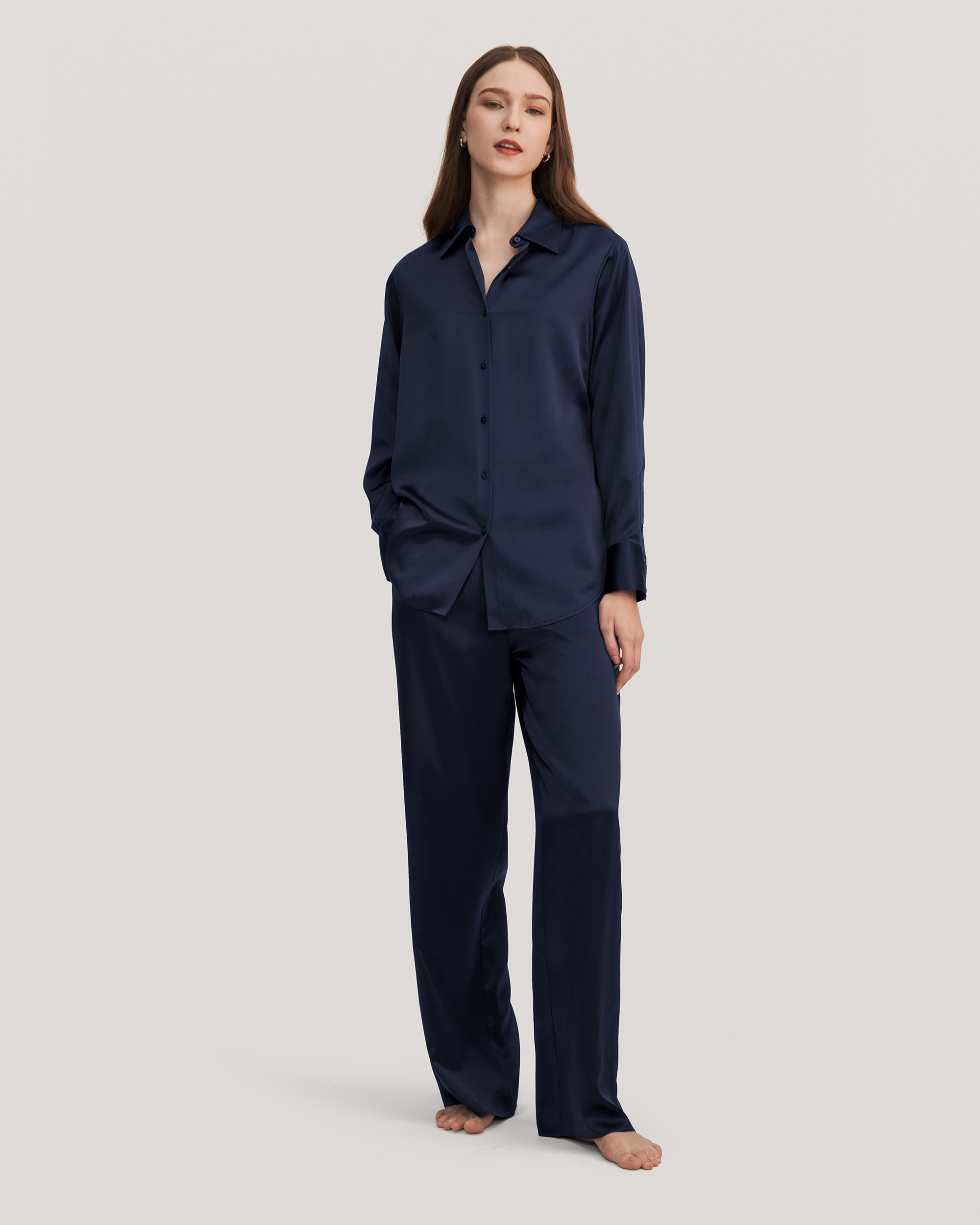 LILYSILK Pyjama En Soie Style Neutre Tendance, Surdimensionnée 100% Soie Naturelle Sans Produits Chimiques Nocifs XL - LILYSILK - Modalova