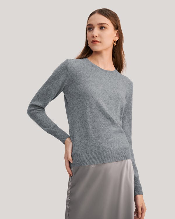 Grade A Basic Style Cashmere Sweater