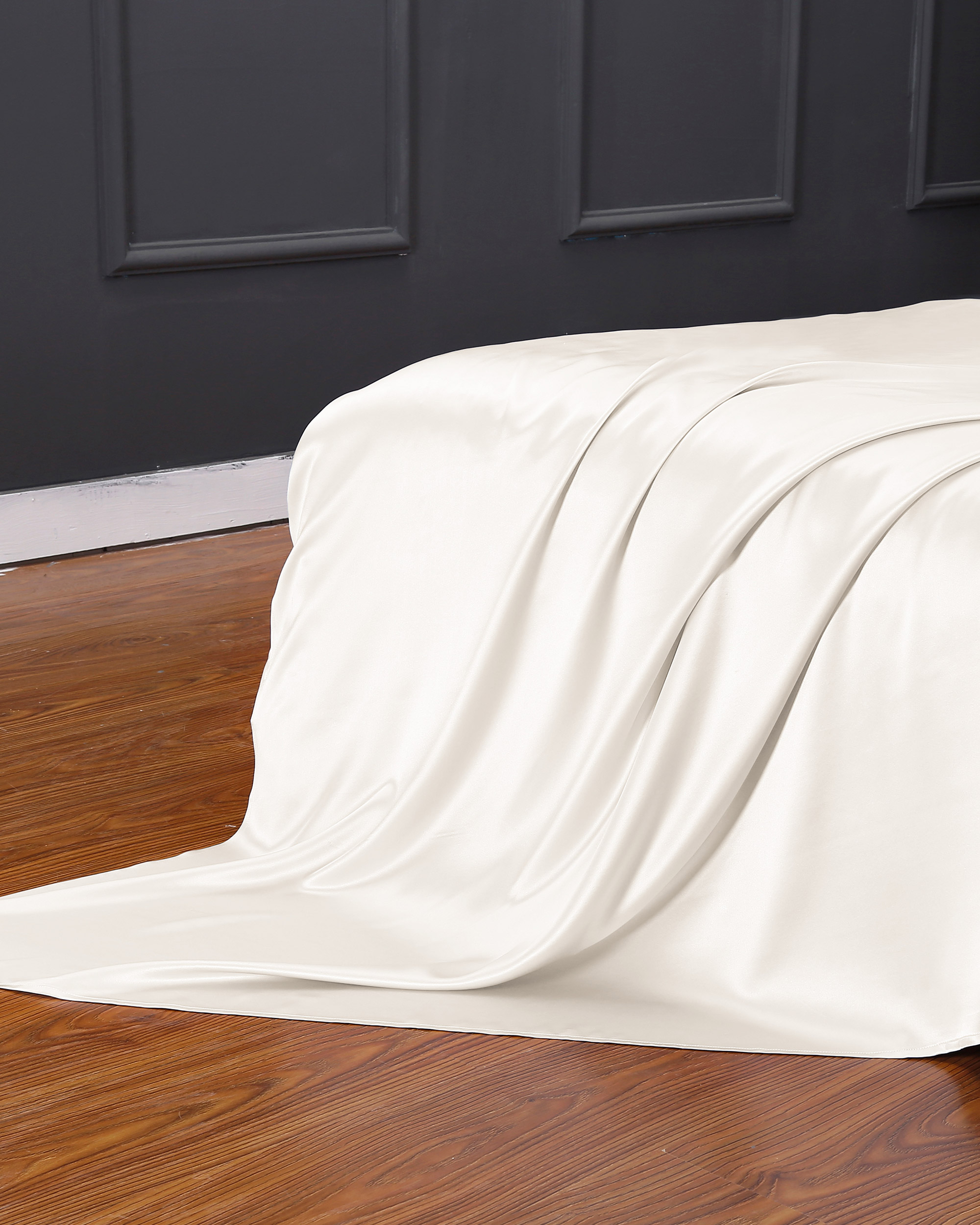 LILYSILK Silk Bedspread White UK 100% Silk Eco-Friendly Silk Bedding 180x275cm