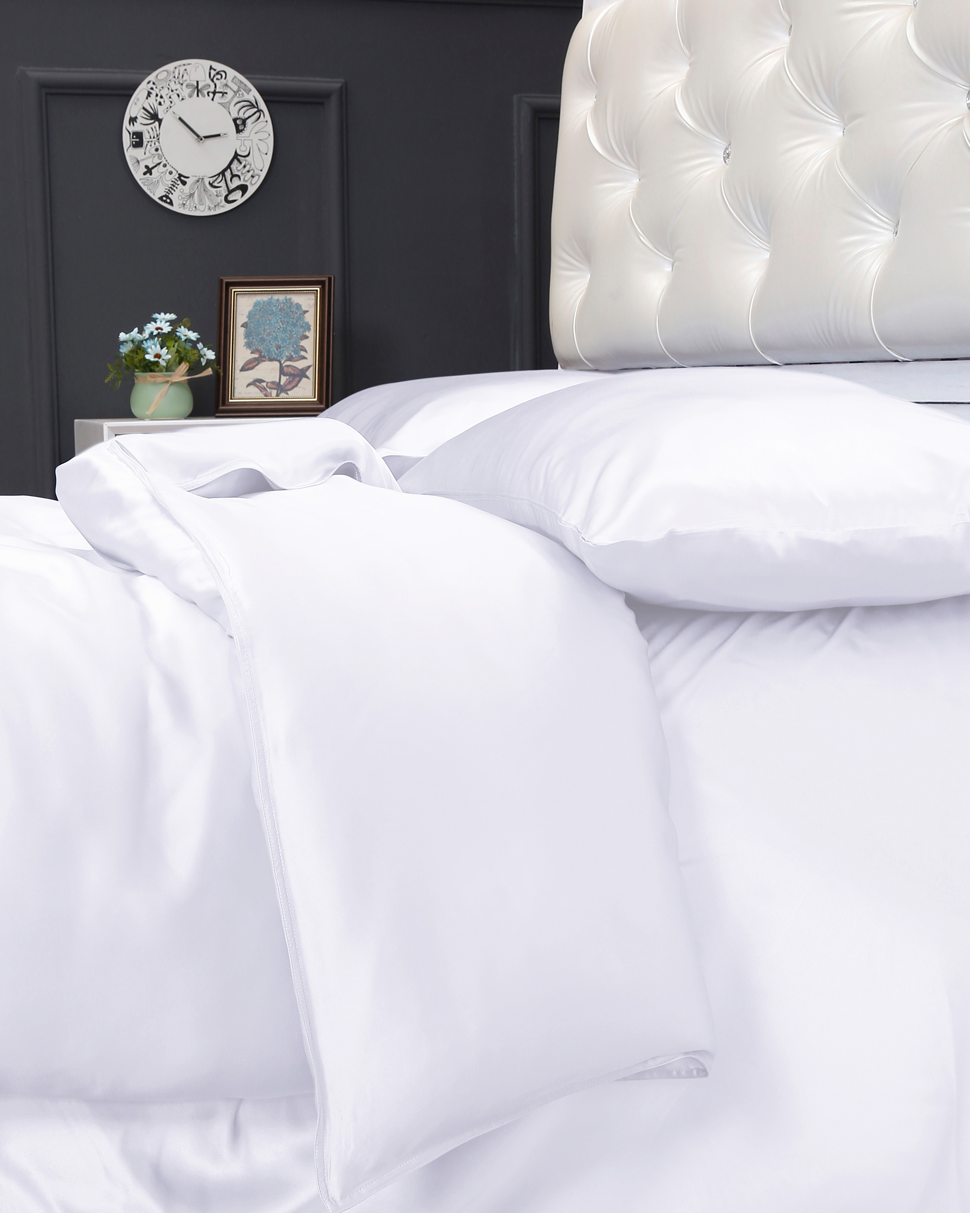 Silk Bed Set King, Queen, Twin, Full & Cal King