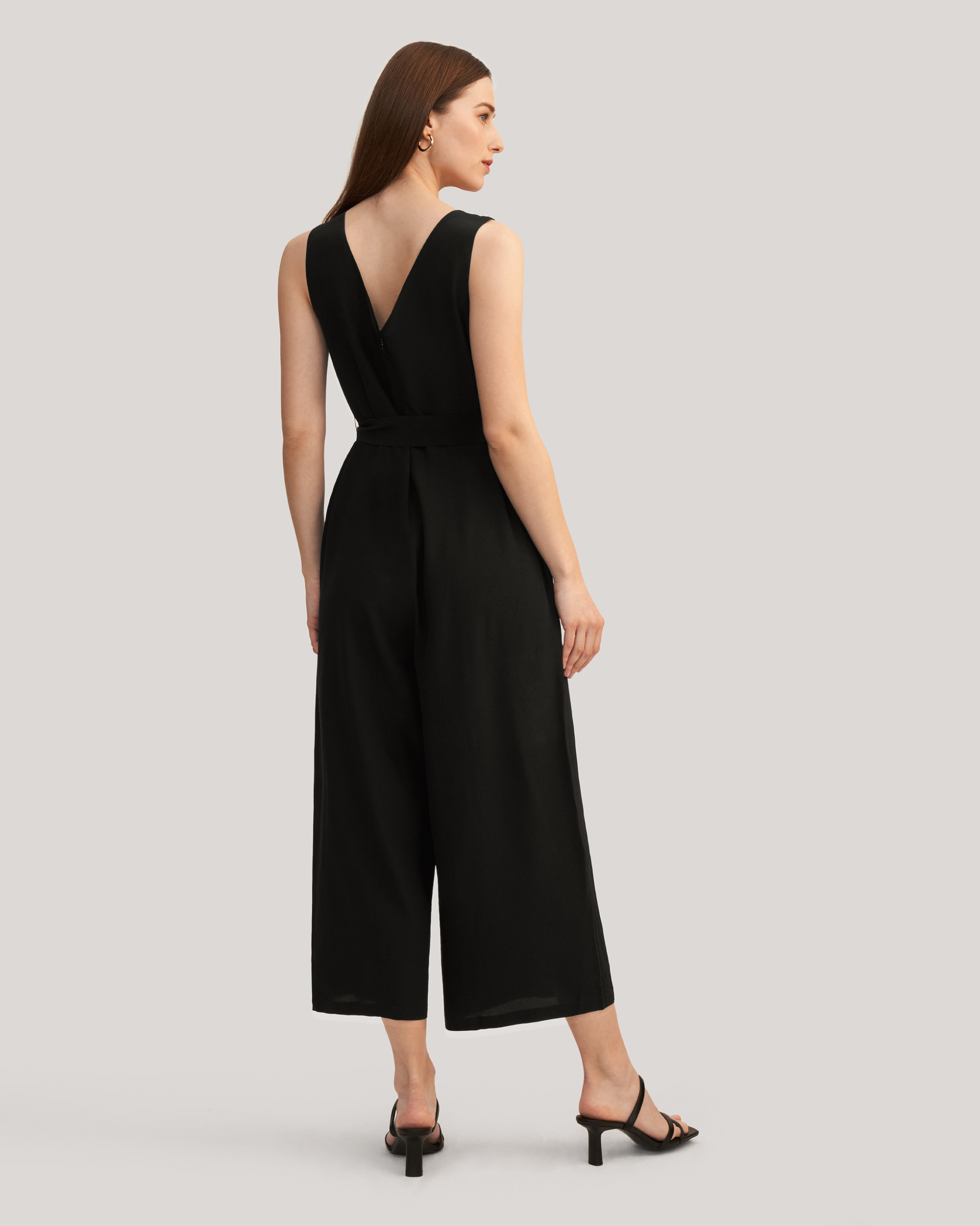 Womens silk best sale jumpsuit