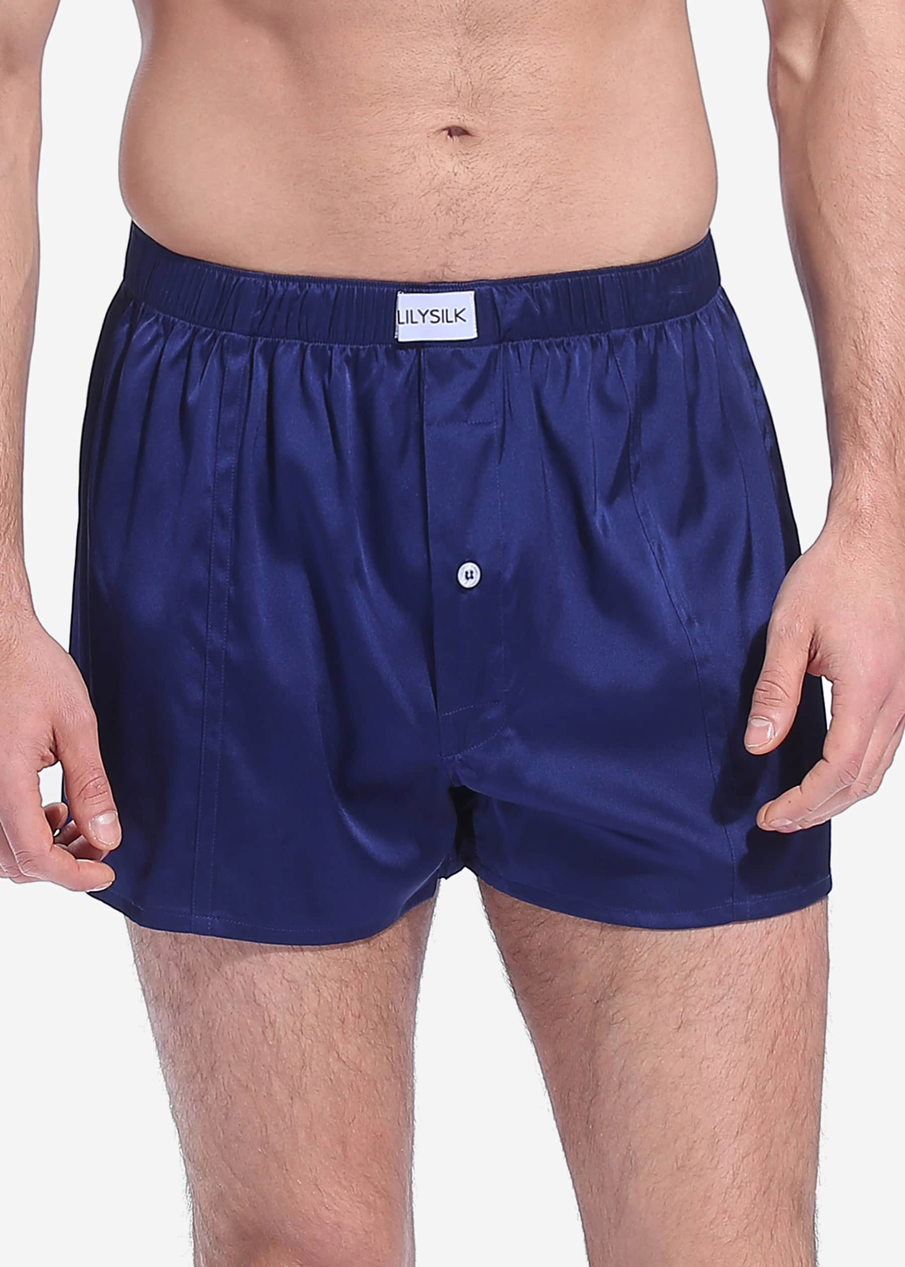Luxus Dimensional Schnitt Seide Boxershort Fur Herren