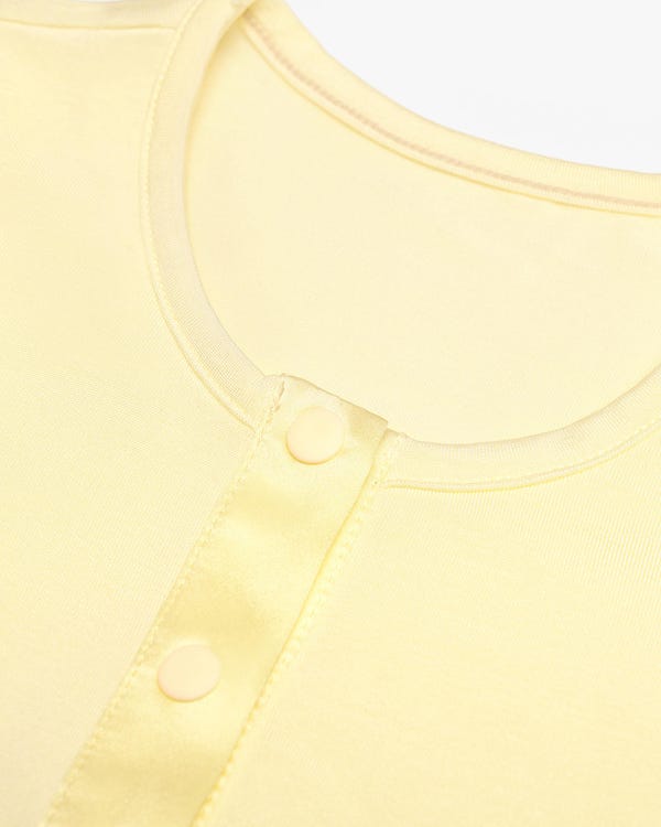 Klassieke unisex zijden gebreide bodysuit voor baby's