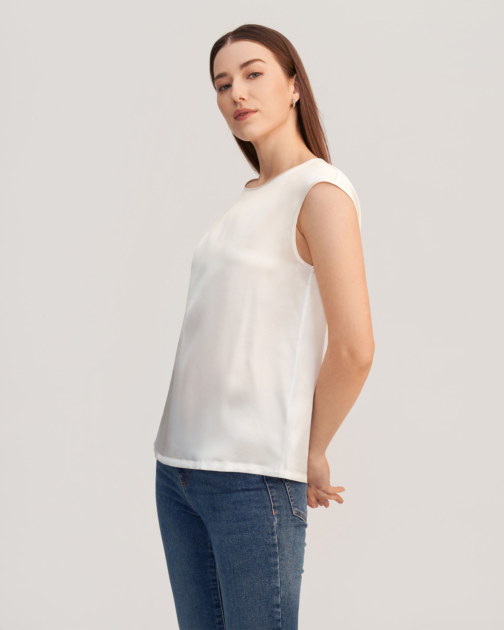 lily silk t shirt