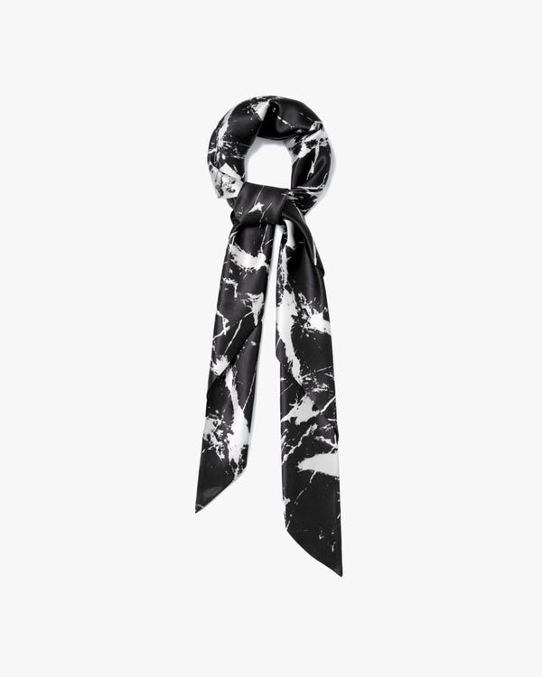 Double-Layered Print Scarf