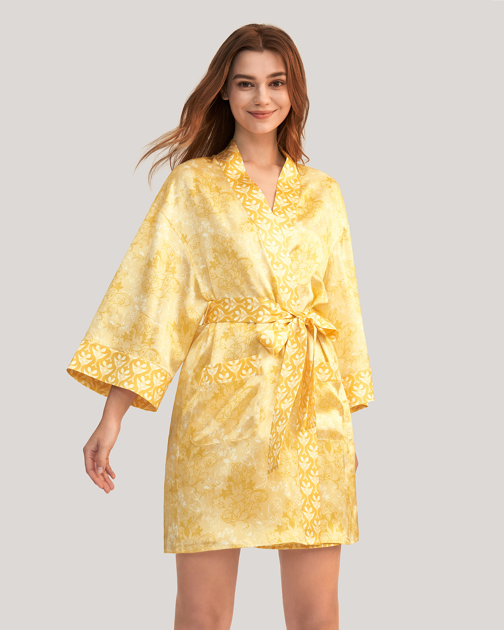 LILYSILK Peignoir en Soie XL - LILYSILK - Modalova