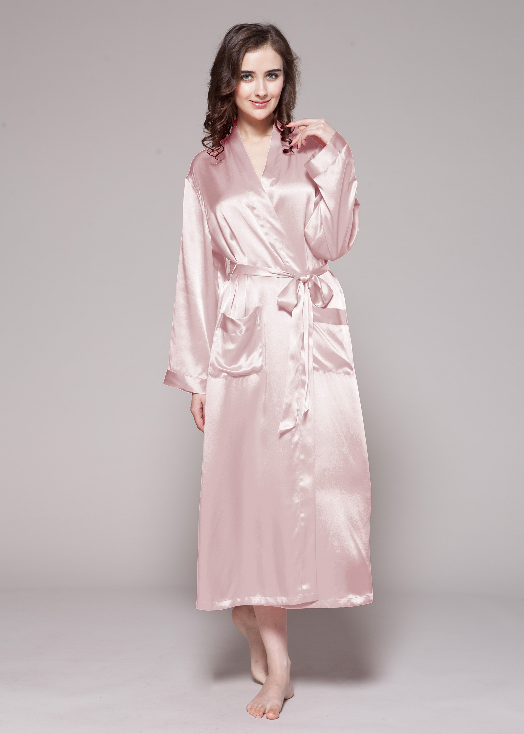 Super Soft Fleece Dark Grey Dressing gown