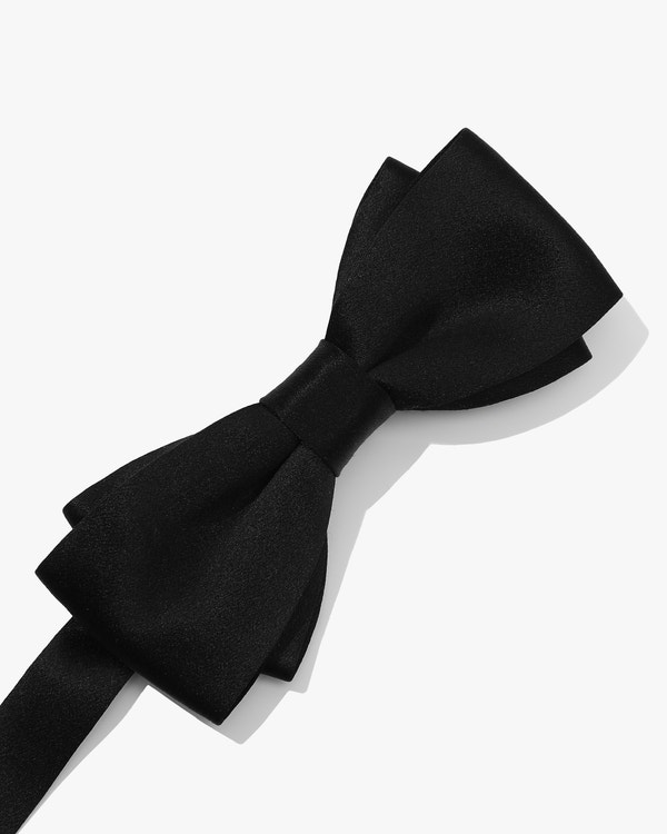 Elegant Pre-tied Silk Bow Tie