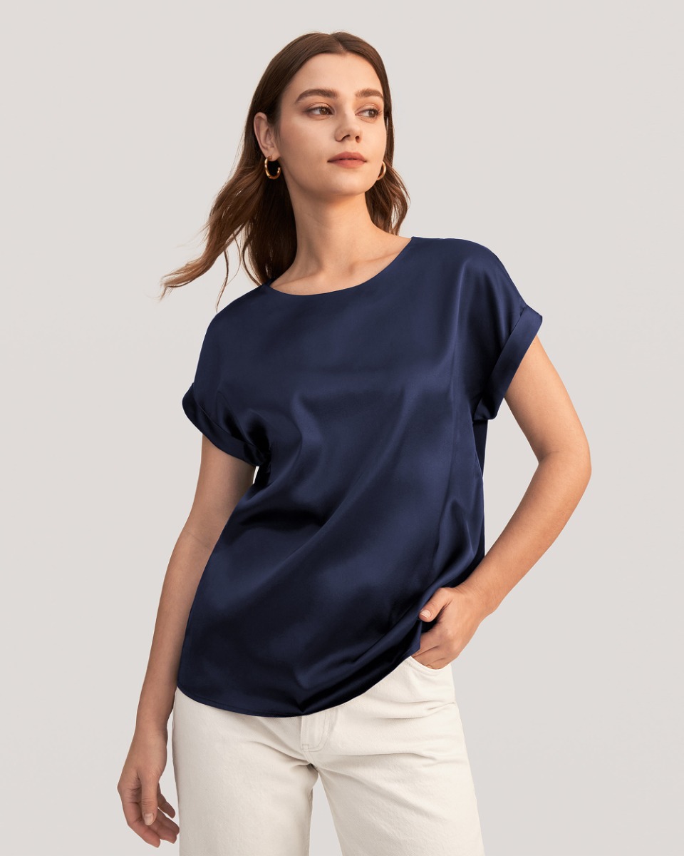 women's short sleeve striped t shirt