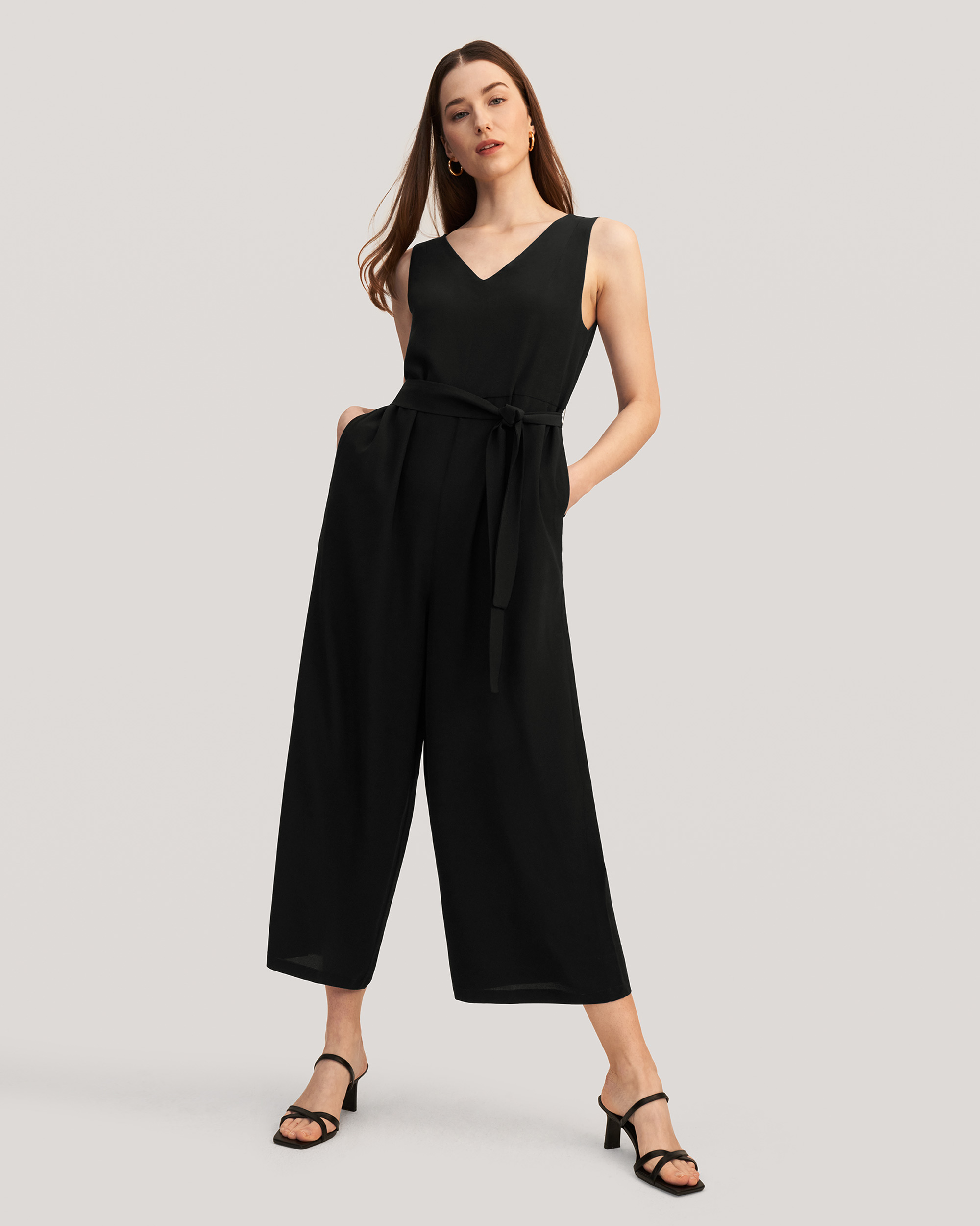 Fluid Silk Utility Jumpsuit - Women - Ready-to-Wear