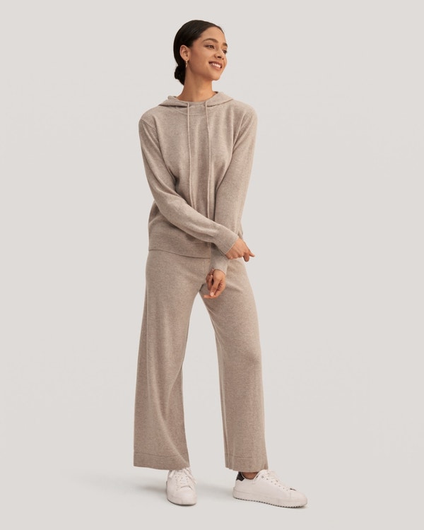 Woman Casual Cashmere Knitting Suits