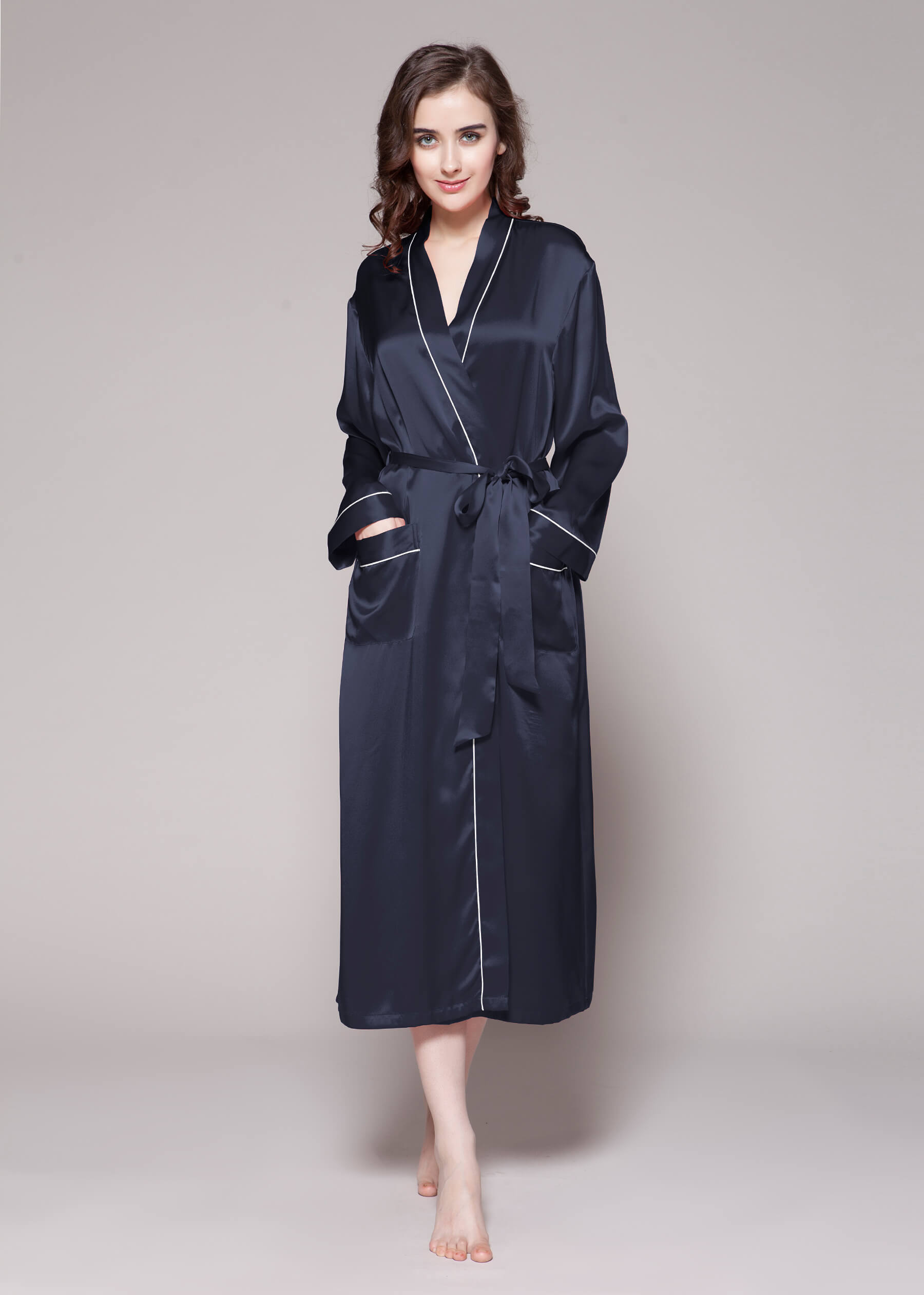 Women's Silk Robe and Dressing Gown Set At Lilysilk UK
