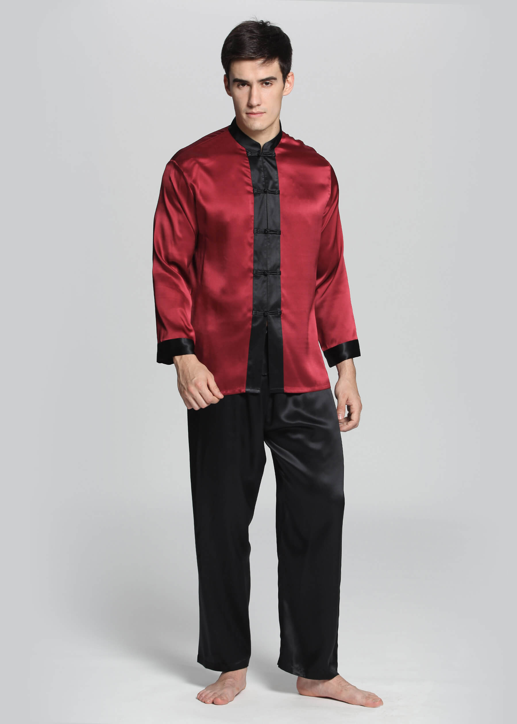 silk outfits for men