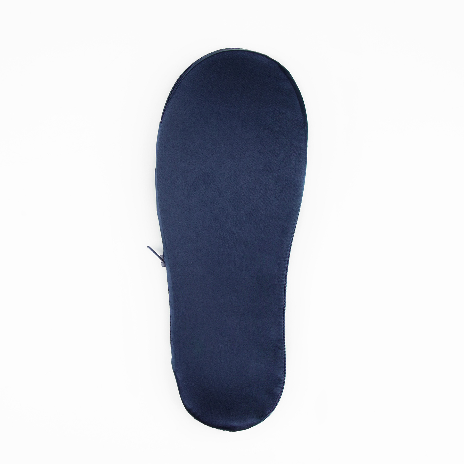 Mens silk top slippers