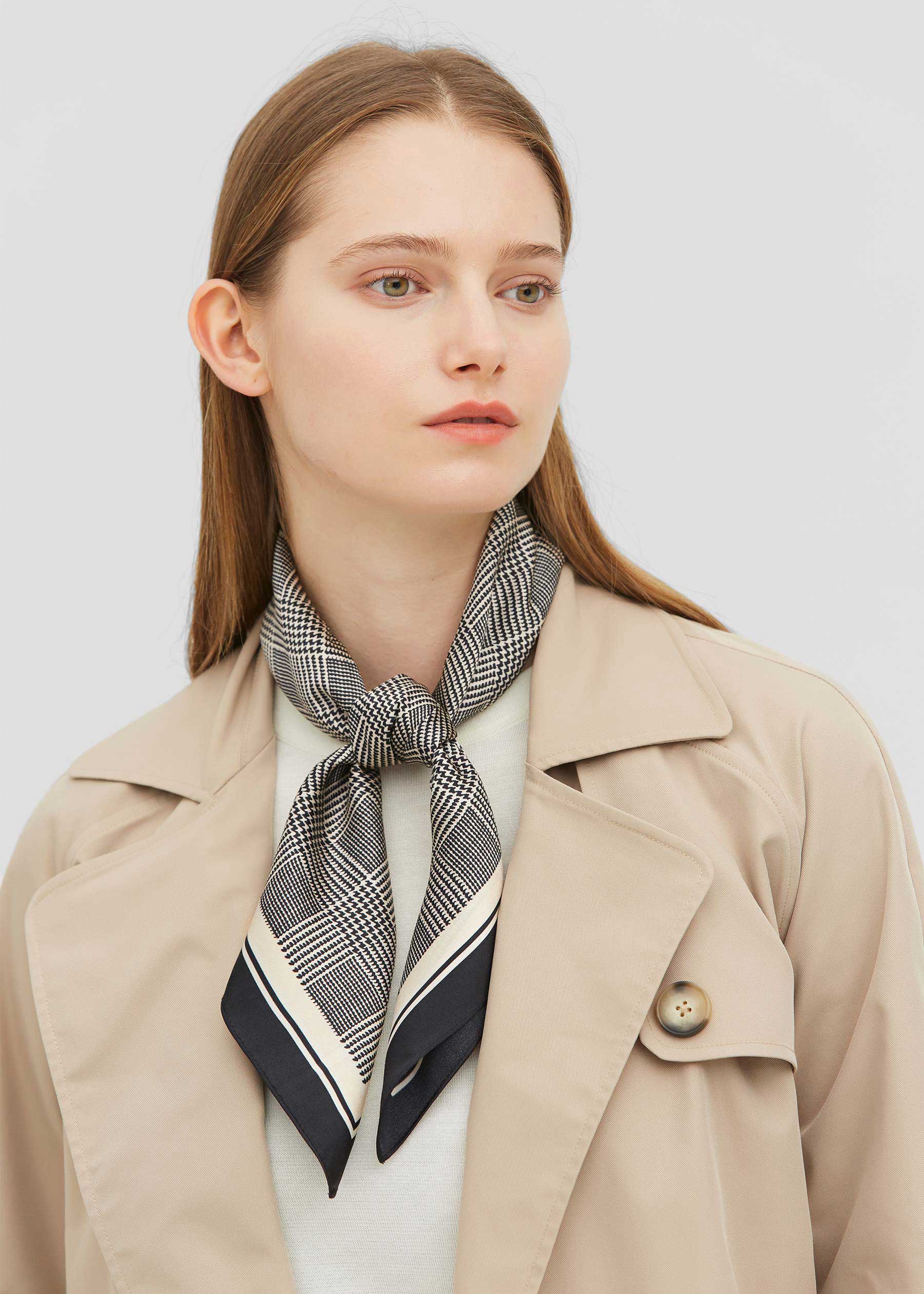 Printed on sale square scarf