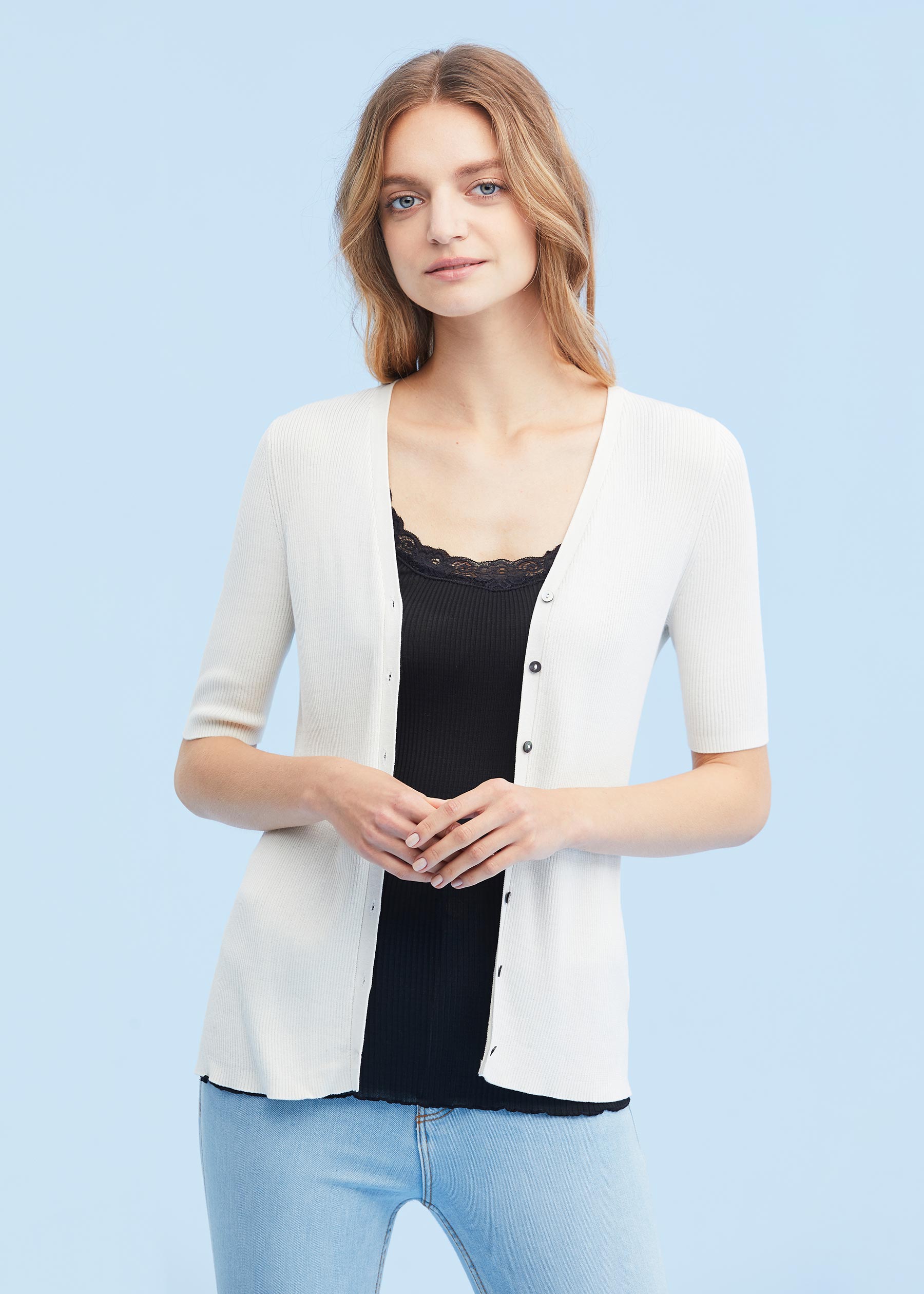 silk cardigans