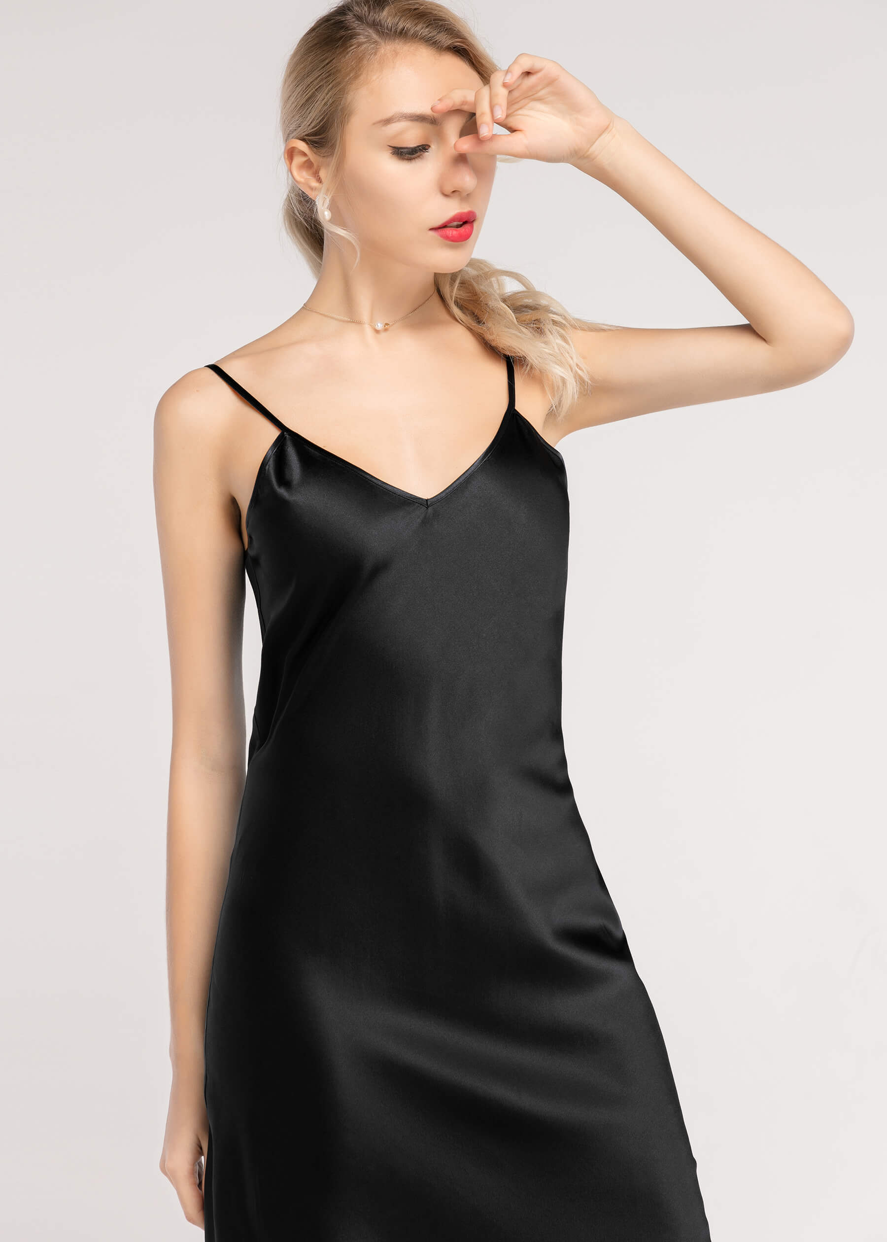 Lilysilk Sexy Adjustable Straps Silk Cami Dress UK