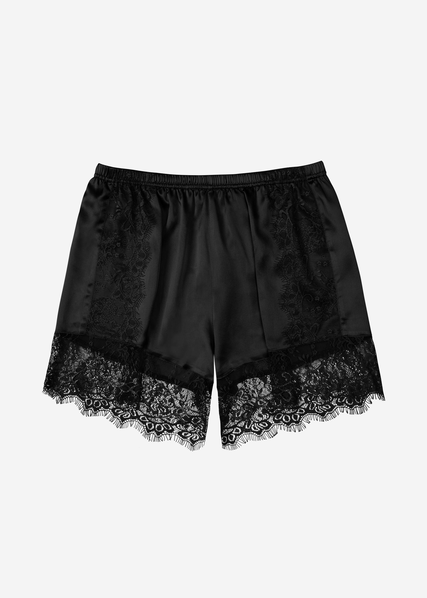 19MM Lacy Silk Tap pants