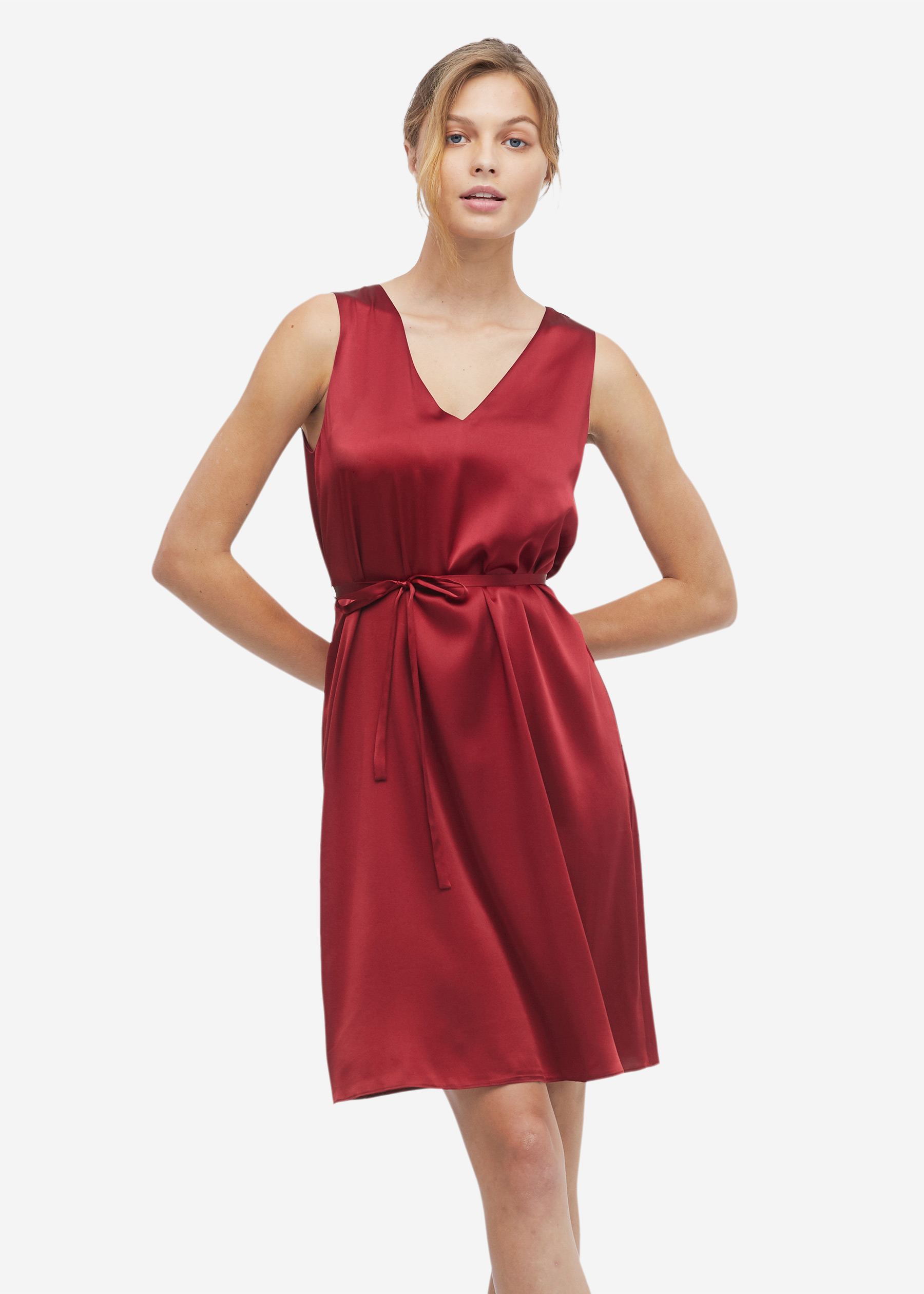 Women Casual Silk Cami Dress