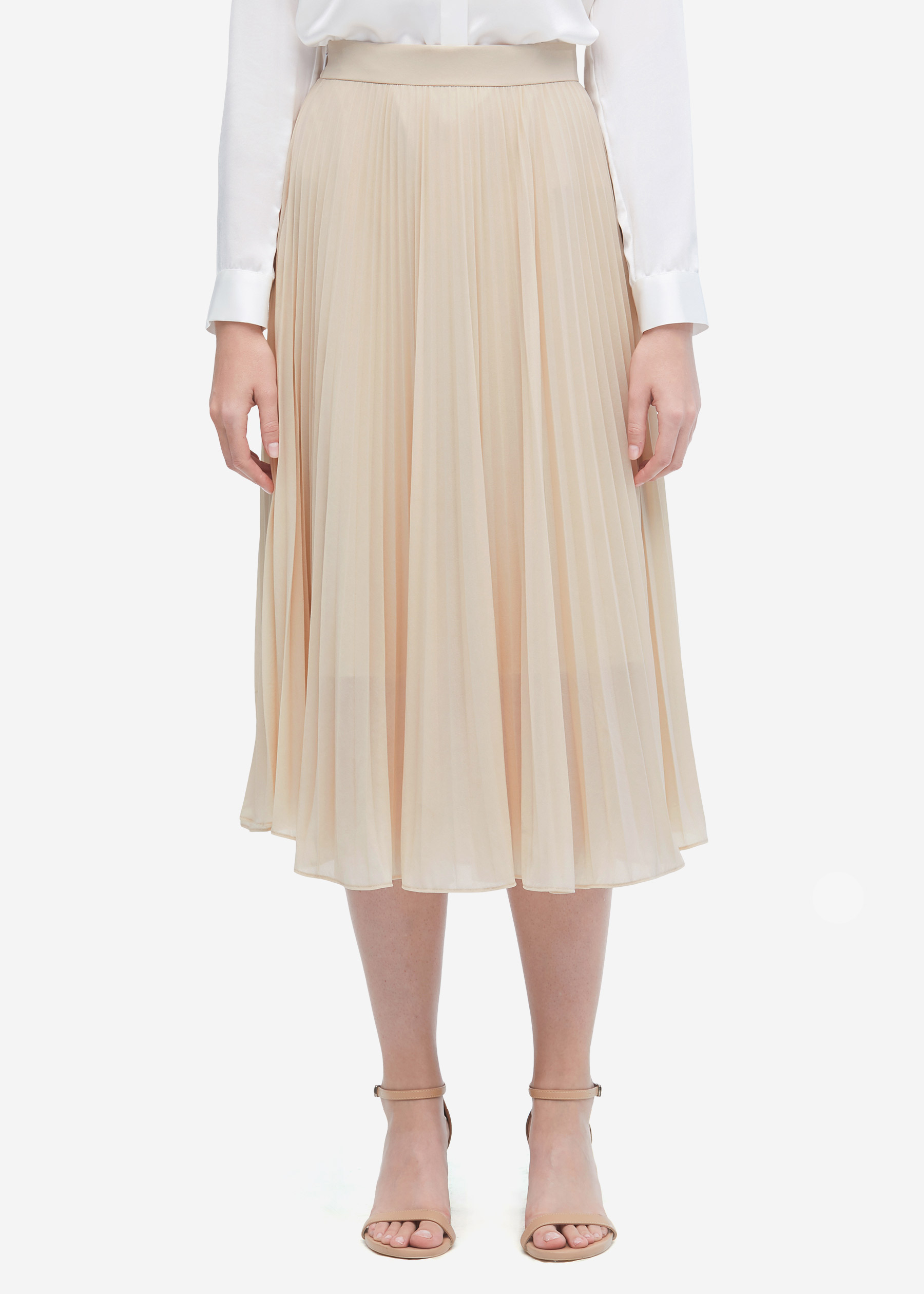 Pleated midi skirt leith new arrivals