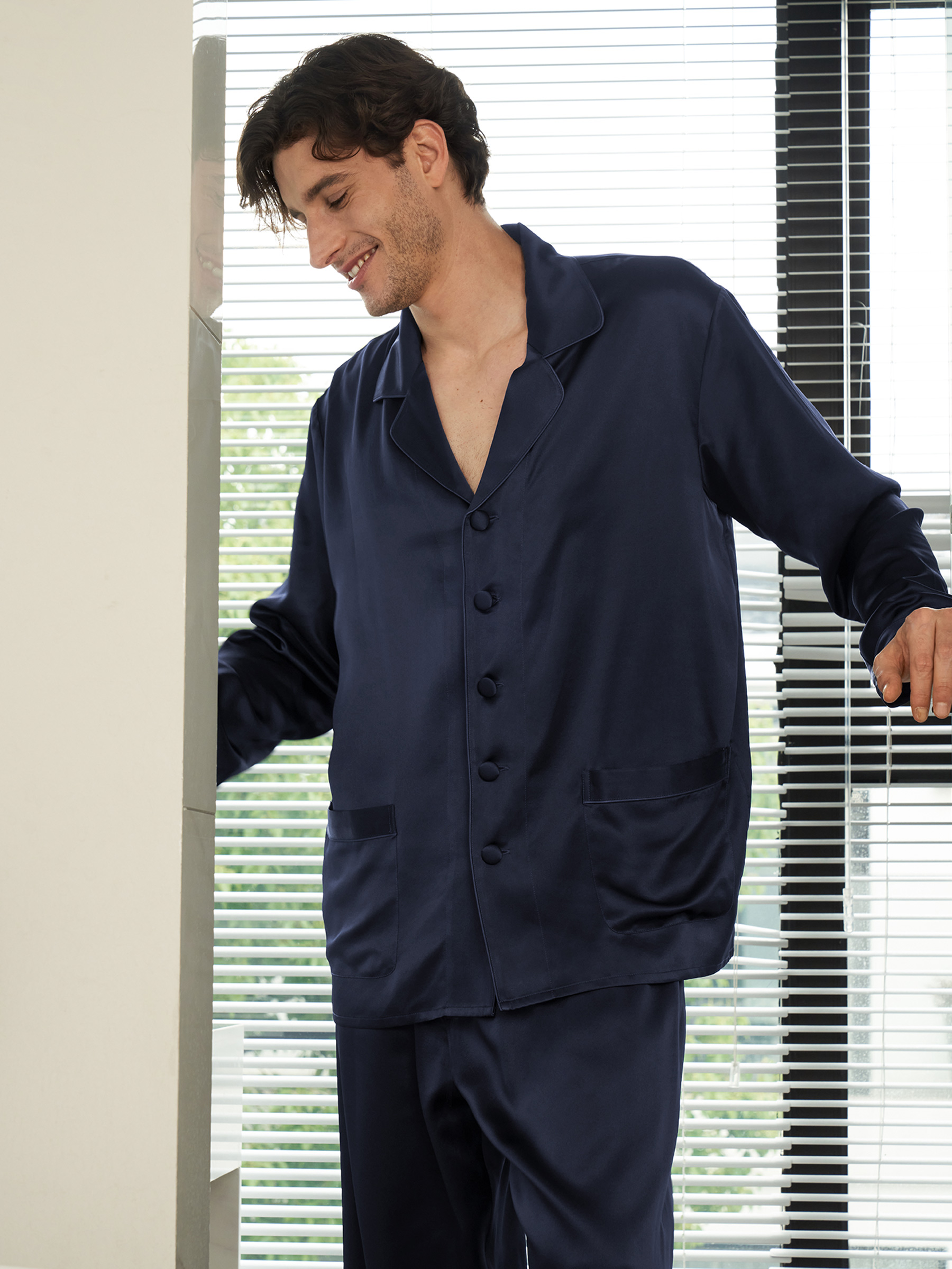 Buy Mens Silk Pajamas Comfy Jammies Best Quality