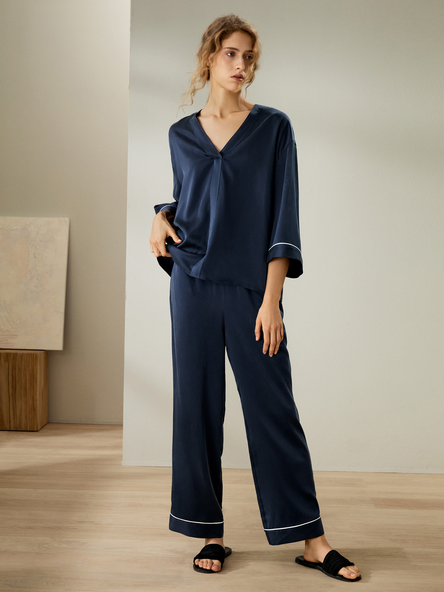 Pajamas for women Funilai spring and summer new women's pajamas