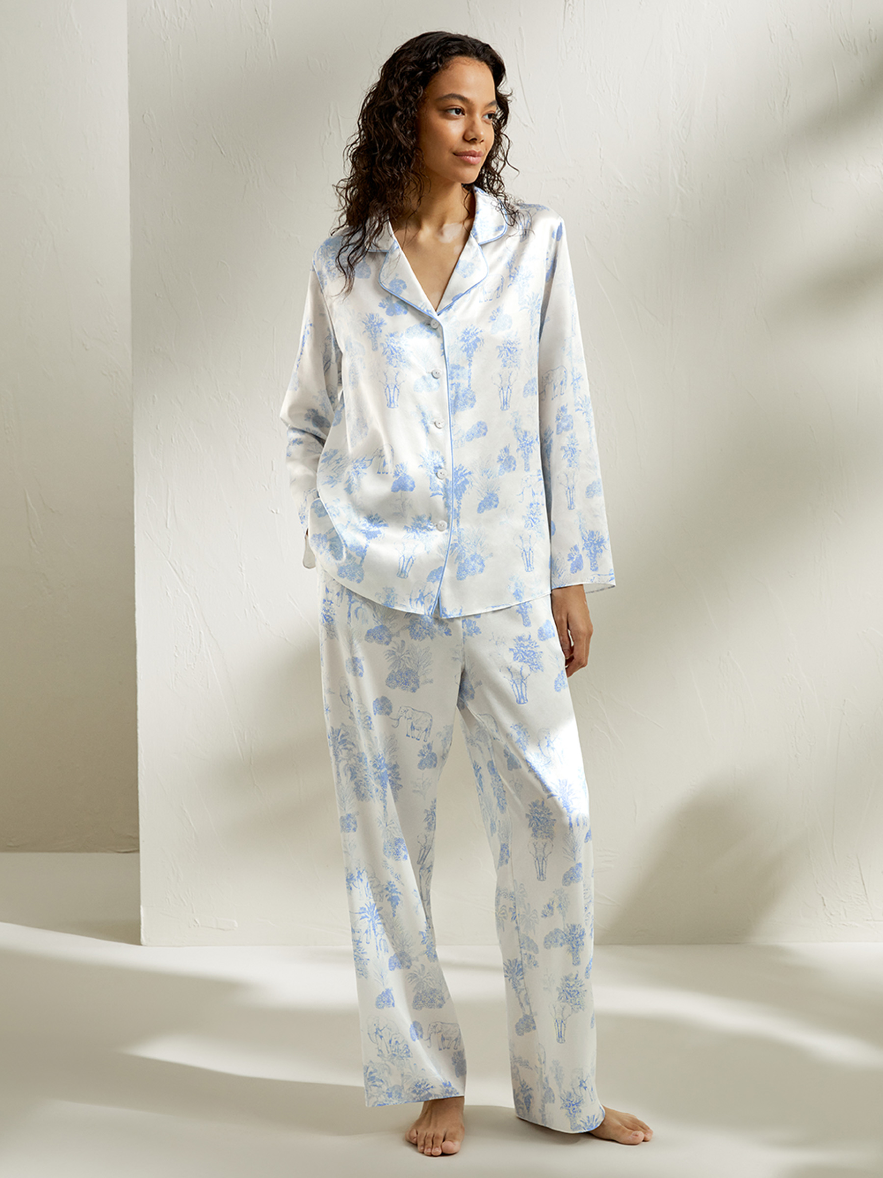 Pajamas for women Funilai spring and summer new women's pajamas