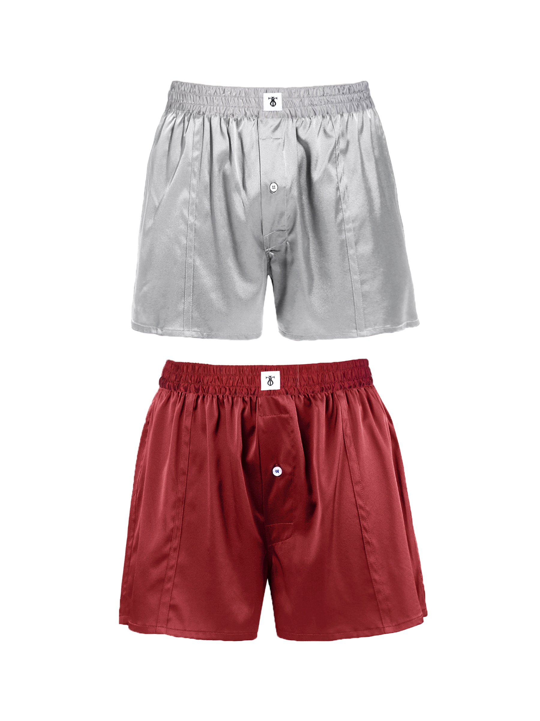 Suite De Pyjashort En Soie Luxueuse Classique Diamond Blue M - LILYSILK - Modalova