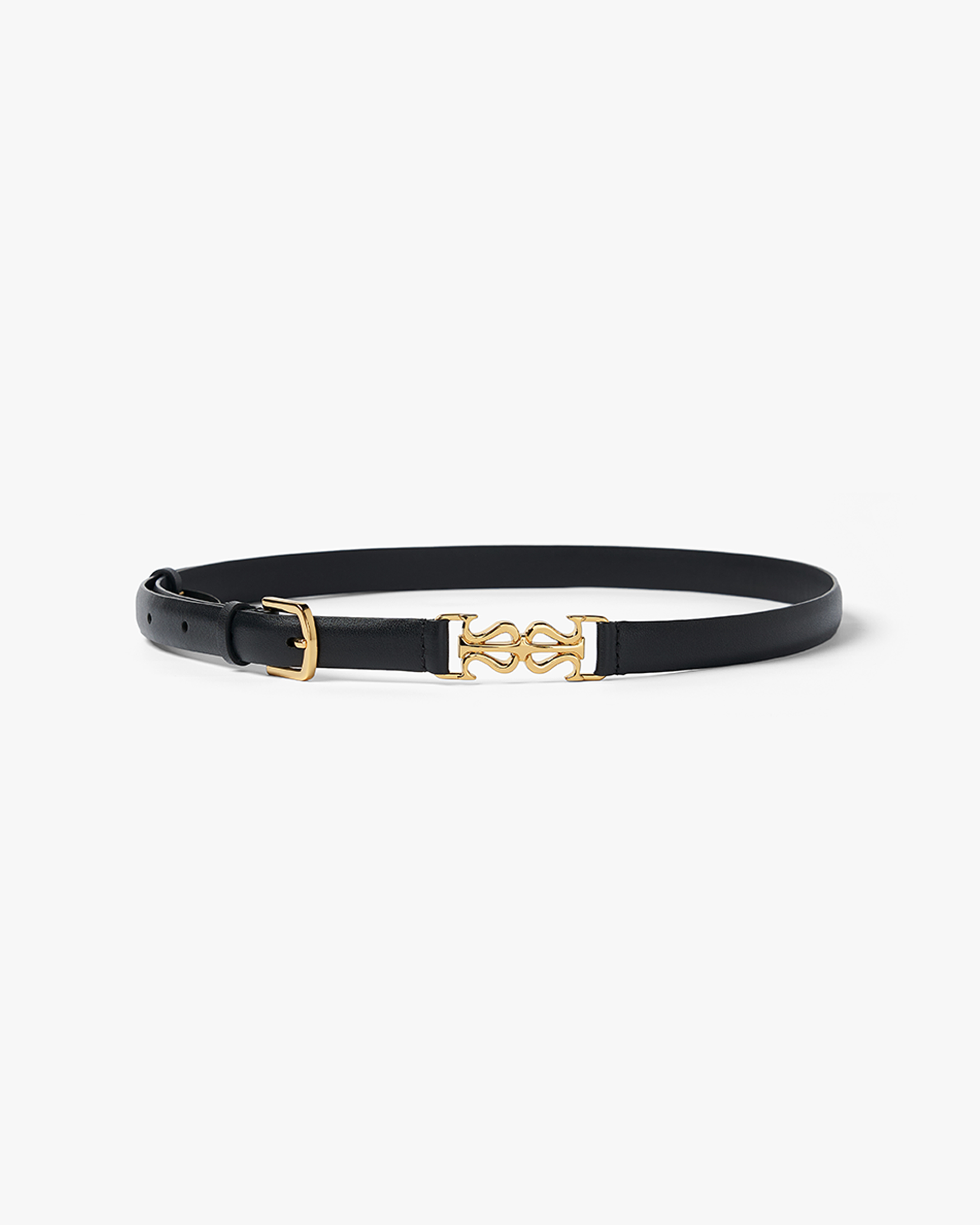 Lilysilk Ceinture Fine En Cuir À Fermoir LS