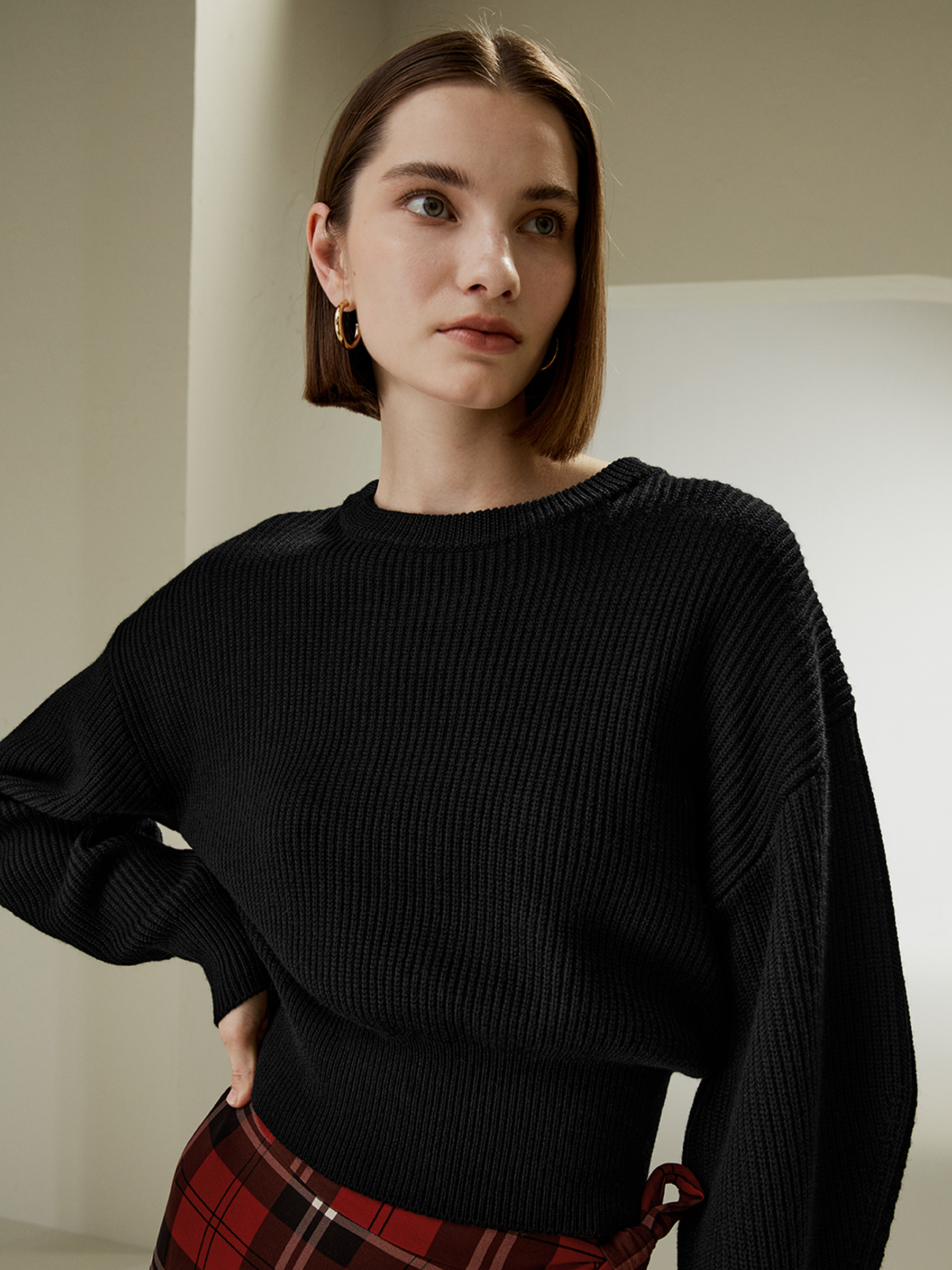 LILYSILK Pulls En Laine Épaules Baissées, Coupe Décontractée 100 % Laine Mérinos Bon Rapport Qualité-Prix, Respectueux De La Peau L - LILYSILK - Modalova