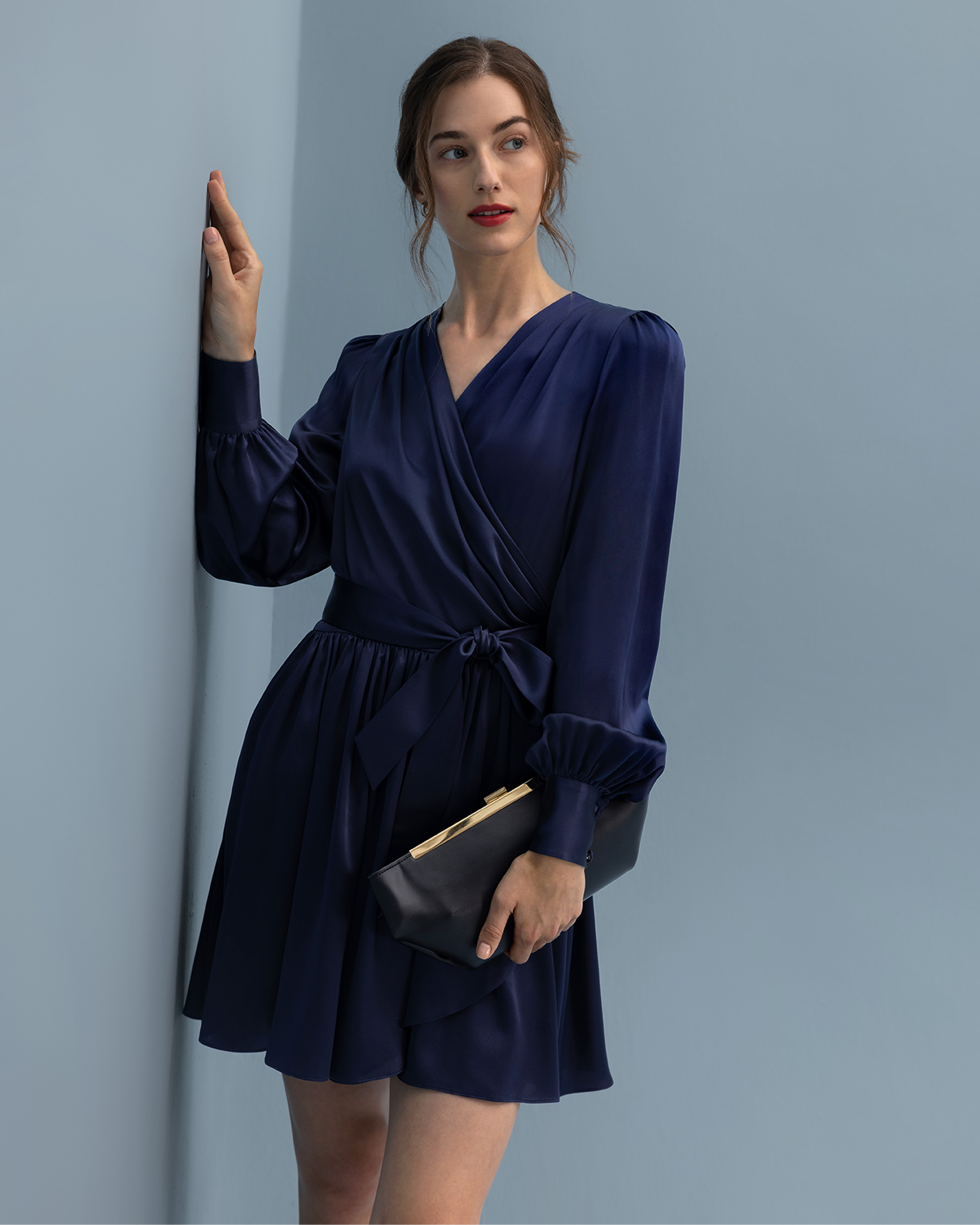 Lilysilk The Linaria Wrap Dress