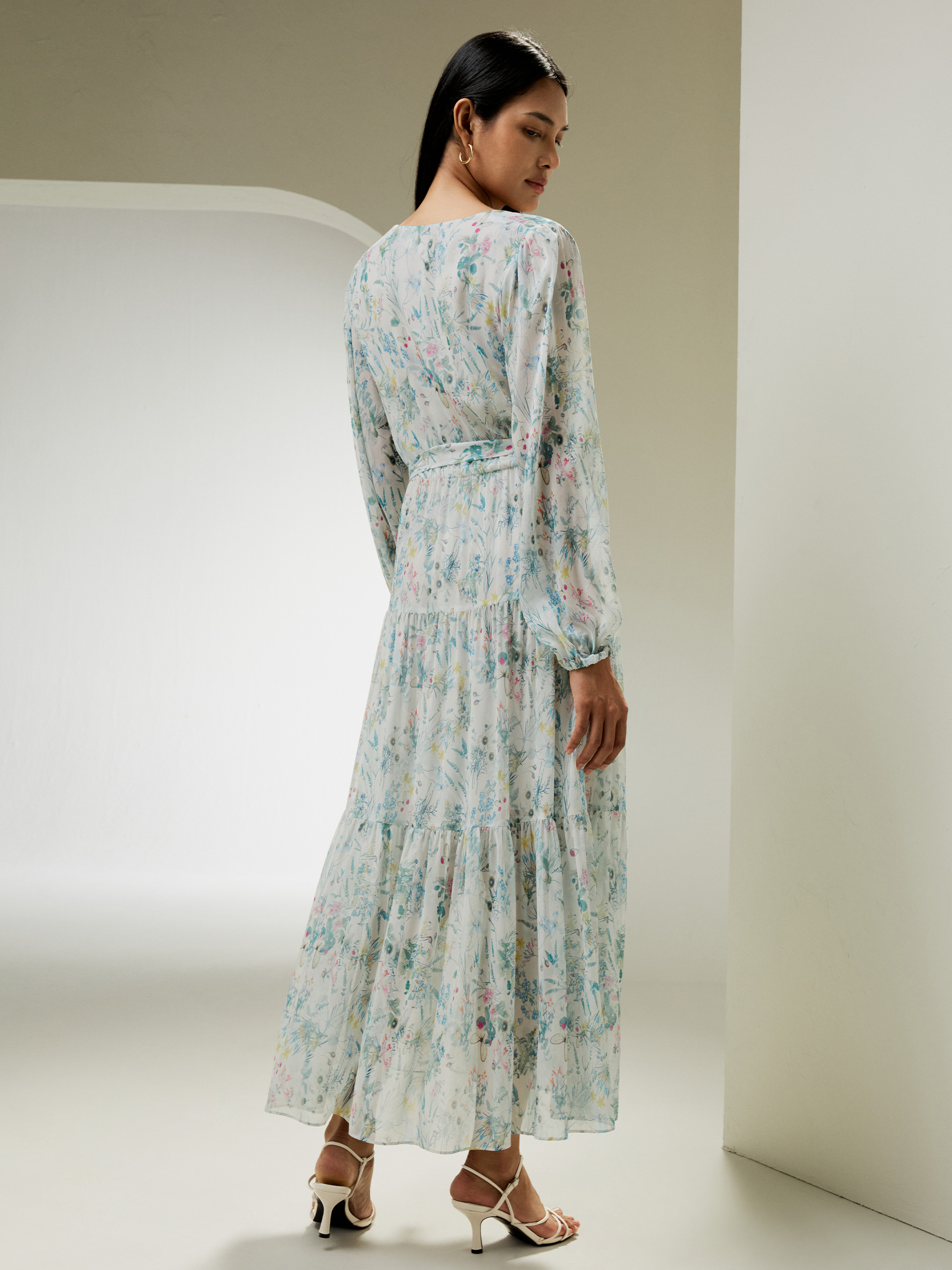Botanical maxi on sale dress