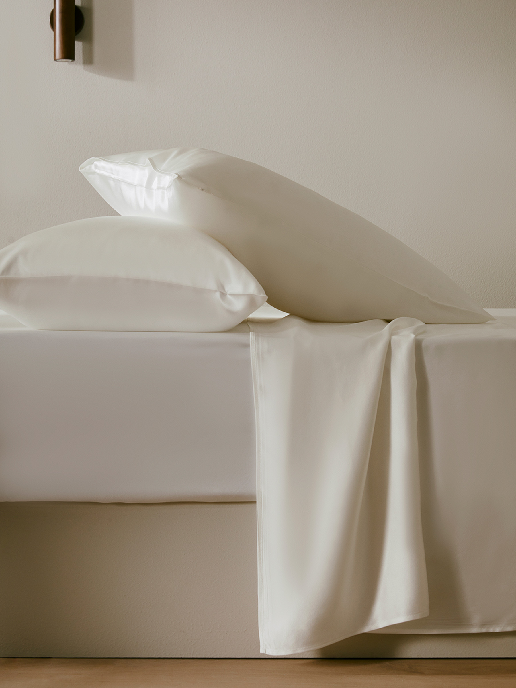 LILYSILK Silk Bedding White UK Durable Silk Comfortable Silk Bedding Set Single