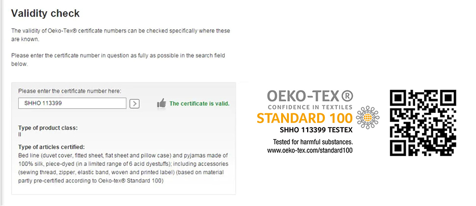 What's the Oeko-Tex® label?